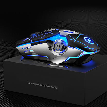 Gaming Mouse Wired Silent Gaming Mechanical Computer Desktop Notebook Office product image
